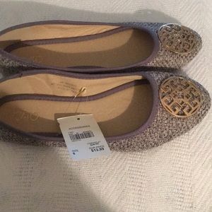 NWT Violet and Gray flats
